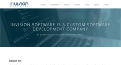 Desktop Screenshot of invisionsoft.com