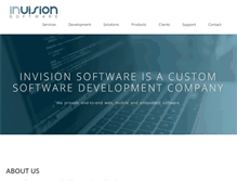 Tablet Screenshot of invisionsoft.com